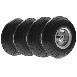 Vežimėlio ratas, &Oslash;255 mm, 80 kg, 16 mm skylė, 4 vnt