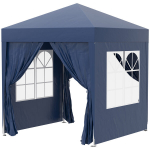 Sulankstomas paviljonas, 2x2 m, 4 sienelės, plienas, 1 vnt