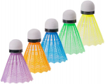 Badmintono plunksnelių rinkinys Martes Rainbo, 5 vnt