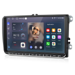 android 9 colio automagnetola radijas junsun vw golf 5 6 passat polo tiguan touran skoda seat jetta gps navi usb wifi bt carplay fm rds dsp swc 2gb+32gb