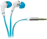 Stereo laisvų rankų įranga Vivanco HS 200 BL su integruotu mikrofonu, aliuminio dizainas, 1,2 m kabelis