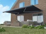 Automatinė terasos markizė Deluxe Automatic su LED, 400x300 cm, Grey