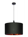 Candellux pakabinamas &scaron;viestuvas Long 31-73952, juodas/oranžinis