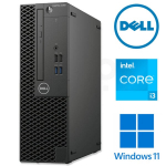 Kompiuteris Dell 3060 SFF i3-8100 8GB 256 GB SSD DVD W11P Renew