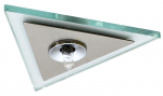 Candellux įmontuojamas LED &scaron;viestuvas PO-04 CH/SN G4, skaidrus