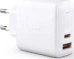 PA-B3 White Omnia GaN ładowarka sieciowa 2xUSB Power Delivery (1xUSB A+1xUSB C) 65W 5.4A