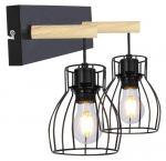Candellux sieninis &scaron;viestuvas Bernita, juodas