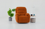 Fotelis-reglaineris Comfort Electric, plytų raudonos spalvos