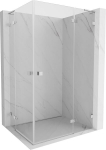 Mexen Lunar L Duo de&scaron;inysis varstomas du&scaron;o kabinas, 115 x 75 cm, skaidrus, chromas - 834L-115P-075L-01-00