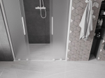 Mexen Velar L Duo stumdomos du&scaron;o durys 160 cm, matinės, baltos - 871-160-003-32-20