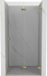 Mexen Lunar-F du&scaron;o durys, de&scaron;inės pusės 60 cm, permatomos, auksinės - 836-060-000-50-00-P