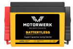 Motorwerk 12V be akumuliatoriaus superkondensatorinis paleidimo įrenginys