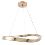 Pakabinamas lubinis &scaron;viestuvas TOOLIGHT SWE068-CP 80cm Auksas, 80x80x5cm