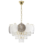 Pakabinamas lubinis &scaron;viestuvas TOOLIGHT SWE083-CP 40cm Auksas, 42x42x77cm