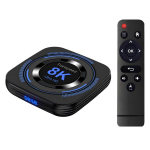 I&scaron;maniojo (Smart TV) ir televizoriaus priedas TV Box Allwinner H618 Android 12, WiFi, dviejų dažnių, 8K/4K, Bluetooth, valdymas balsu