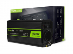 Green Cell galios keitiklis nuo 24 V iki 230 V 500W/1000W grynos sinuso bangos