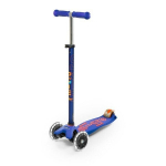 Triratis paspirtukas Micro Maxi Deluxe LED Blue