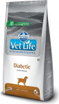 Farmina Pet Foods Vet Life Diabetic visų veislių &scaron;unims su pauk&scaron;tiena, 12 kg