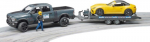 Ma&scaron;inų rinkinys Bruder RAM 2500 Power Wagon 2504