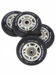Ratukai riedučiams Nils Extreme 72mm/82A su guoliais, juodi