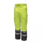 &Scaron;iltintos kelnes, &scaron;viesą atspindinčios, dydis: XL, geltonos, XL