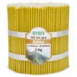 Bažnytinės graikų žvakės &bdquo;Athos&ldquo; 2 kg N140, 700vnt.