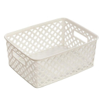 Daiktų laikymo krep&scaron;ys, 4 l, baltas