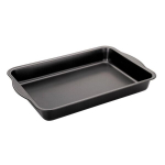 Keptuvė orkaitei Moka, 40,5x25,5x4,7 cm, juoda