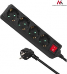 Maclean Mce194g prailgintuvas su 4 lizdais, 5m, 3500w