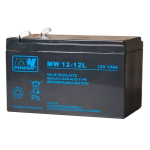 MWPower akumuliatorius MW 12V 12Ah F2(250) AGM, 6-9 metai