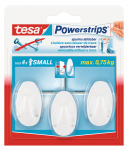 Tesa kabliukai PowerStrips Small Ovale balti 3 vnt.