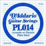 Styga akustinei gitarai D'Adario PL014 .014
