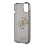 Guess TPU Big 4G Full Glitter Case, skirtas iPhone 13 Mini, juodas