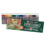 Aliejinės kreidelės Sakura Expressionist, 25 spalvos.