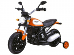 Vaiki&scaron;kas elektrinis motociklas Street BOB - oranžinis