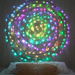20 m i&scaron;mani LED lempučių girlianda Twinkly