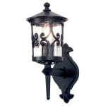 Sieninis lauko &scaron;viestuvas Elstead Lighting Hereford BL10-BLACK