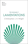 Message of Lamentations: Honest To God 2nd edition