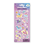 3D vienaragių lipdukai Dodo Unicorns, 25 vnt.