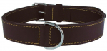 Antkaklis Zolux Leather Lined, rudas, 700 mm x 30 mm
