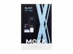 Dovanų rinkinys Mexx Black Man vyrams: tualetinis vanduo EDT, 30 ml + du&scaron;o želė, 50 ml