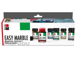 Dažai marmuriniam efektui sukurti 6x15ml