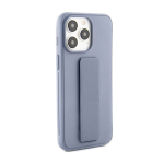 iLike  Apple  iPhone 15 Pro Max Silicone Case with stand  Purple