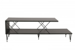 TV stovas Asir, 120x40x30cm, juodas