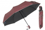 Automatinis moteri&scaron;kas skėtis PARASOL, bordo spalvos metalo spalvos