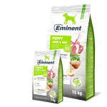 Eminent maistas &scaron;unų jaunikliams ir besilaukiančioms kalėms su aviena, 3 kg