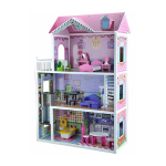 Medinis lėlių namelis Olivija