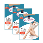 Pėdkelnės moterims Favorite 41158, smėlio spalvos, 3 poros, 30 DEN