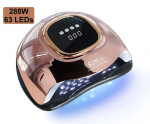 UV LED nagų lempa manikiūrui ir pedikiūrui LIVMAN SUN C4, 288W