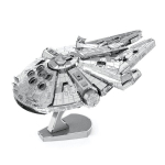Metalinė dėlionė - konstruktorius Metal Earth Premium Series Millennium Falcon 3D